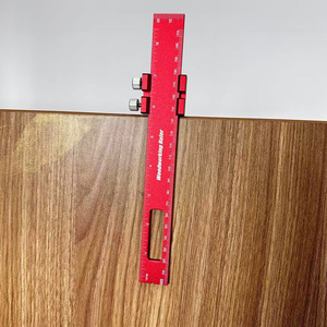 Juego de reglas deslizantes de Metal DIY portátil, regla cuadrada métrica tipo T en pulgadas para marcar el trazado, OEM personalizado compatible con aleación de aluminio de <span class=keywords><strong>3</strong></span> uds - Product Image 3