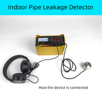 Détecteur de fuite d'eau multifonctionnel professionnel haute précision pour la maison et l'industrie, sonorisation acoustique, indice IP55, rechargeable