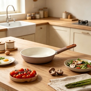 Ensemble de casseroles en céramique de haute qualité, <span class=keywords><strong>induction</strong></span>, 5 pièces, nouveaux arrivages, ensembles de casseroles en aluminium antiadhésifs - Product Image 4