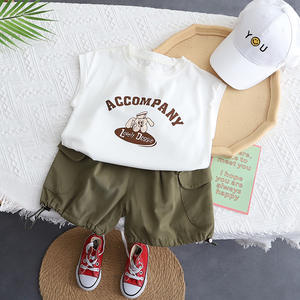 Conyson สูทแขนกุดสำหรับเด็ก, สินค้า<span class=keywords><strong>ใหม่</strong></span>เสื้อผ้าแฟชั่น <span class=keywords><strong>Netflix</strong></span> 2024<span class=keywords><strong>การ์ตูน</strong></span>เสื้อกล้ามชุดฤดูร้อน - Product Image 2