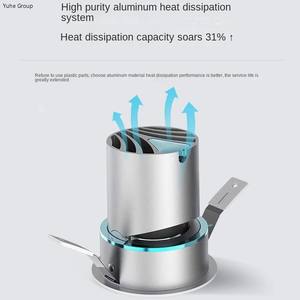 Lampe de piste mobile LED anti-éblouissement réglable en aluminium moulé sous pression 7W/12W/15W/24W, projecteur de plafond commercial, tube 90mm, maison, bureau - Product Image 3