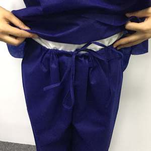 Combinaisons de gommage pour médecins, uniforme de clinique, uniformes jetables de soins infirmiers, combinaisons d'hôpital, fournitures médicales, 1 pièce - Product Image 2