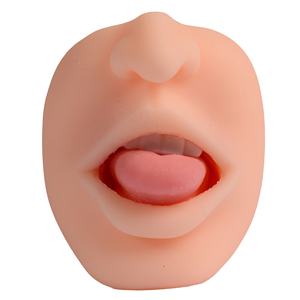 Xise Masturbatie <span class=keywords><strong>Cup</strong></span> Realistische Mond Met Tanden En Tong Blazen Werk Orale Seksspeeltje Zak <span class=keywords><strong>Vagina</strong></span> <span class=keywords><strong>Vagina</strong></span> Man - Product Image 2