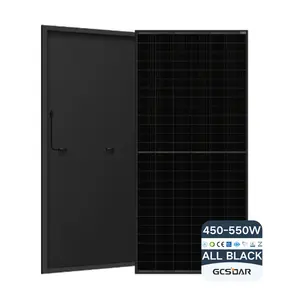 GCSOAR 182M HALF CELL 550 Watt All Black Solar Panel with CE IEC ISO TUV MCS