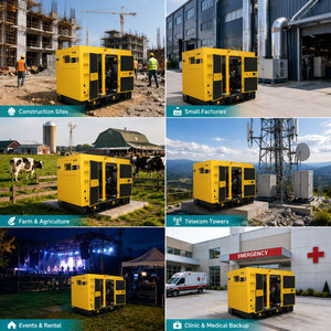 Générateur diesel super silencieux 40 kW 50 kVA 50/60 Hz avec alternateur Cummins Stamford pour alimentation de secours industrielle - Prix usine - Product Image 6