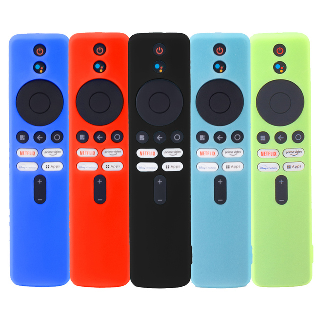 In Stock Factory Wholesale High Quality Luminous Silicone Tv Remote Control Cover for MI Tv Remote Control Cover