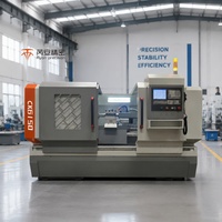 Tour CNC à lit plat CK6150-1000, machine à tournage horizontale de métaux, commande GSK en option, tour CNC 2 axes haute précision