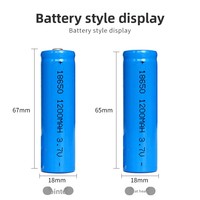Baterai Lithium 18650 37V Grosir 8002000mAh Flat-top/Round-top untuk Sepeda/Skuter Listrik -10C 50C Suhu Operasi Cina No