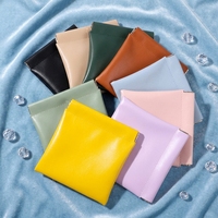 Bolsa de Almacenamiento Impermeable de Cuero PU para Slingshot, Bolsa de Maquillaje de Viaje con Cierre Automático, Organizador Multiusos para Cables de Auriculares