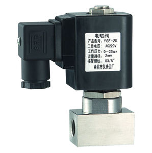 Válvula solenoide de alta presión y baja potencia IP65 AC230V de acero inoxidable de 1/4 '3/8' de pulgadas 300bar - Product Image 2