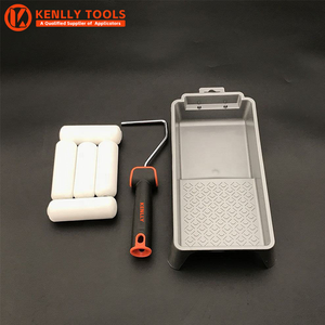 Herramientas Manuales <span class=keywords><strong>para</strong></span> <span class=keywords><strong>Pintar</strong></span> Paredes, Juego de 7 Rodillos y Brochas con Mango de Goma - Product Image 6