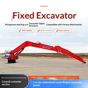 Brazo Excavador Extensible de 7 Metros, Brazo Telescópico para Levantar Mariscos, Brazo Excavador Mecánico Fijo Multifuncional - Product Image 1
