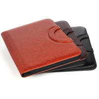 Cuaderno de Regalo Promocional con Encuadernación Térmica y Tapa Dura de Cuero con Impresión Personalizada al por Mayor de la Marca HUAHAO