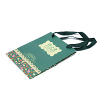 Sac fourre-tout en papier kraft enduit personnalisé, vente directe usine, avec impression sérigraphique pour fruits, légumes, artisanat et bougies