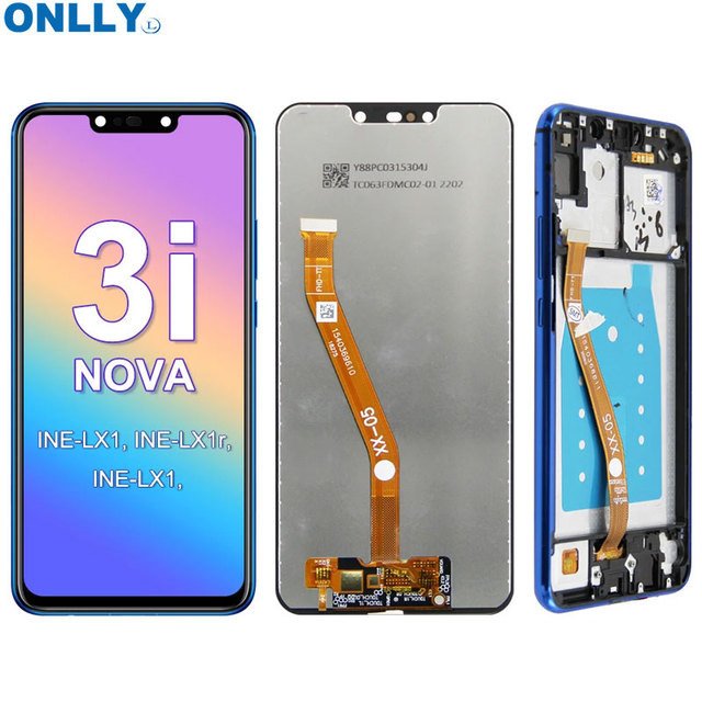 50% OFF Factory Nova 3i LCD Digitizer for Huawei Nova 3i Display Touch Screen for Huawei P Smart Plus LCD Pantalla Replacement