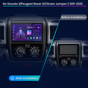 Junsun <span class=keywords><strong>Android</strong></span> Auto Rádio Do Carro Para Fiat Ducato 3 Peugeot Boxer 2 Jumper 2 2011-2022 rádio do carro Multimídia Apple CarPlay unidade principal - Product Image 2