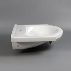 Lavabo Moderno in Ceramica Bianca Resistente per <span class=keywords><strong>Bagno</strong></span> - Product Image 2