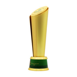 Nouveau design de trophée en aluminium doré, base de trophée, natation, sports, coupe internationale de football, personnalisable - Product Image 3