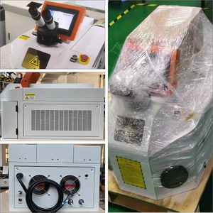 Nouvelle machine de soudage laser YAG 200W portable de bureau pour métaux, platine, aluminium, acier inoxydable, or, laiton, bijoux, petite fibre - Product Image 3