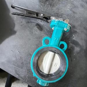 New sealed Ductile Iron Butterfly D371J-16Q Rubber-lined Room Temperature Water Quick-opening - Product Image 4