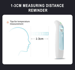 Termômetro <span class=keywords><strong>Digital</strong></span> de Alta Qualidade 3 em 1 para Família Termômetro de Testa Preciso com Leitura Instantânea de Febre - Product Image 4