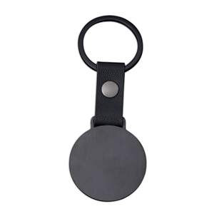 Porte-clés personnalisé en acier inoxydable argenté fait main avec impression UV, style tendance, marque Junqian - Product Image 2