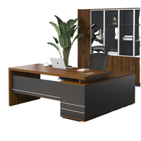 Bureau de direction convertible en bois mélaminé et métal à double moteur de luxe moderne pour la maison, l'école ou le mobilier d'appartement