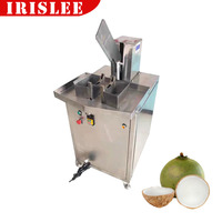 Machine à ouvrir les noix de coco vertes entièrement automatique, machine à ouvrir les noix de coco jeunes et vieilles, machine à ouvrir les coques de noix de coco, machine à couper