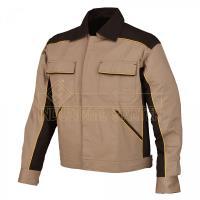 INDUSTRIAL STARTER Winter <b>Waterproof</b> Polyester Filled Shot <b>Jacket</b> with Windproof Feature Zipper Closure <b>Long</b> Print Pattern - Product Image 1