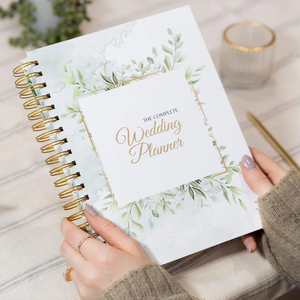 Cá nhân Wedding Planner Book của tôi Wedding Planner tổ chức đám cưới với lá vàng Bìa - Product Image 2