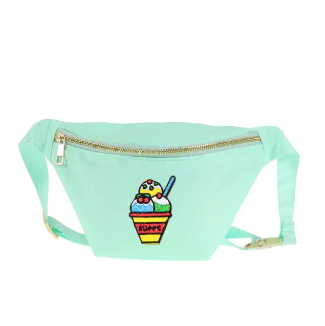 Custom Logo Waterproof Outdoor Nylon Belt Bag Unisex Mini Designer Fashion Fanny Pack Wholesale Luxury Travel Fanny Packs