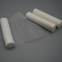 Bandage conforme en coton consommables chirurgicaux médicaux Bandage de gaze rouleaux de gaze extensible Bandages de gaze élastiques