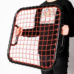 Nhà máy cung cấp bóng đá thiết bị đào tạo ngoài trời xử lý rebounder bóng đá Mục tiêu với PE <span class=keywords><strong>Net</strong></span> 58x58cm xách tay & bền - Product Image 1