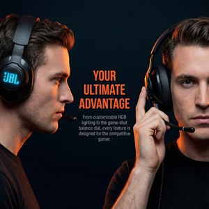 เจบีแอล ควอนตัม 400 หูฟังอีสปอร์ตแบบมีสายแบบสวมศีรษะ,รุ่นการ์ดเสียง USB, เอฟเฟกต์เสียง <span class=keywords><strong>DTS</strong></span> 2.0, เสียงรอบทิศทาง 7.1 - Product Image 2