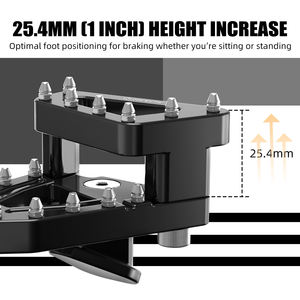 Extensión de Pedal de Freno Trasero NICECNC para Honda CRF1100L <span class=keywords><strong>Africa</strong></span> <span class=keywords><strong>Twin</strong></span> Adventure Sports 2020-2021 <span class=keywords><strong>2022</strong></span> 2023 2024 2025 - Product Image 6