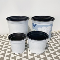 Pots de pépinière jetables en plastique pour orchidées, 25 gallons, 2,4 pouces, 3,5 pouces, plus petits, épais, en tourbe blanche