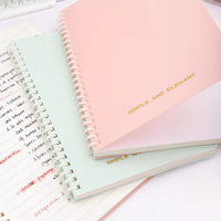 Carnet promotionnel A5 personnalisé avec logo, vente en gros d'usine, carnet à spirale pour réunions, papeterie de bureau, carnet à couverture rigide pour étudiants