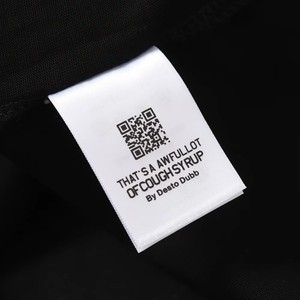 T-<span class=keywords><strong>shirt</strong></span> ample et décontracté pour homme en tissu satiné 100 % coton respirant et anti-boulochage, motif « THAT'S AWFUL LOT COUGH SYRUP » - Product Image 6