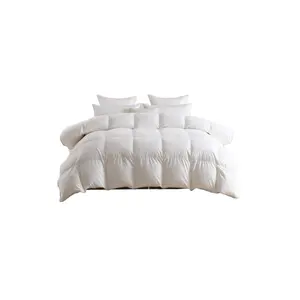 Machine Washable Quilted White Polyester Hotel Duvet Insert Comforter