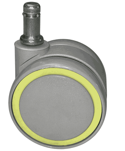 Modern Color Injected Plastic/Nylon Swivel Chair Casters 65mm <b>for</b> Hospital School & Hotel Use - Product Image 3