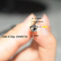 Módulo de Cámara OVM9734 de Fábrica 1280P para Broncoscopio USB de 3.5mm con 4 Leds MIPI USB