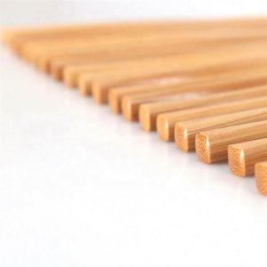 24Cm Eco-Friendly <b>Reusable</b> Gift Custom Logo Print Twist Shape Bamboo <b>Chopsticks</b> for Cooking and Eating - Product Image 2