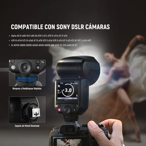 Flash rond <span class=keywords><strong>TTL</strong></span> <span class=keywords><strong>NEEWER</strong></span> Z2PRO-S, éclairage sans fil 2.4G, compatible avec les appareils photo, accessoire de photographie - Product Image 6