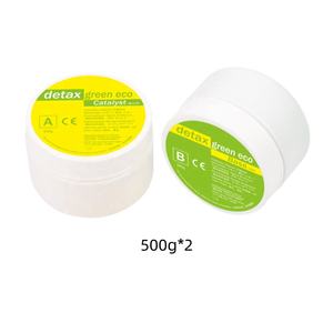 Detax Green Eco 500g*2 Groen en Geel Siliconen Oorafdrukmateriaal - Product Image 4