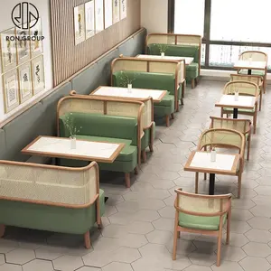 Комбинированная цветная Коммерческая ресторанная мебель, кафе, магазин, бар, паб, деревянные столы и стулья для ресторана
