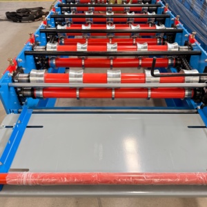 Automatische Farbstahl-Dachblechherstellungsmaschine für Wellblechplatten - Product Image 5