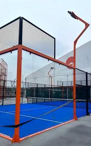 <span class=keywords><strong>Cancha</strong></span> <span class=keywords><strong>de</strong></span> Pádel Panorámica Doble/Simple <span class=keywords><strong>de</strong></span> 10x20m y 10x6m, Fabricante OEM y ODM, <span class=keywords><strong>Cancha</strong></span> <span class=keywords><strong>de</strong></span> Pádel para Accesorios <span class=keywords><strong>de</strong></span> Pádel - Product Image 2