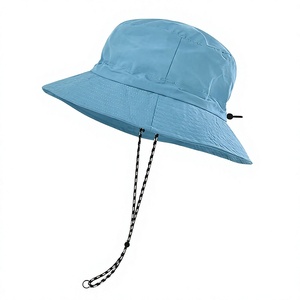Custom OEM ODM Design Logo Unisex Outdoor Sporty Cowboy <b>Hat</b> Luxury Image Style Waterproof Surf Drawstring Low MOQ Casual Salt - Product Image 3