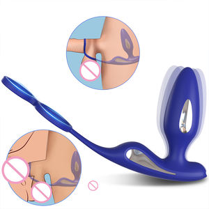 Männliches multifunktion ales <span class=keywords><strong>Anal</strong></span> gerät, Mehr punkts timulation, 65 Minuten Arbeitszeit für Schlafzimmer Verwenden Sie <span class=keywords><strong>Anal</strong></span> Plug für Männer - Product Image 1