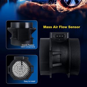 Capteur de débit d'air massique (MAF) de haute qualité 5WK9605 13621432356 pour moteurs <span class=keywords><strong>BMW</strong></span> E46 E36 E39 E38 Z3 <span class=keywords><strong>323</strong></span> 325 328 M52 M54 - Product Image 4